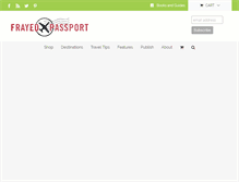 Tablet Screenshot of frayedpassport.com